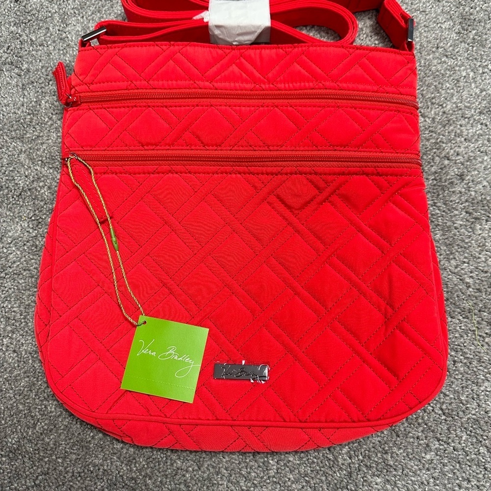 Vera Bradley triple zip hipster in canyon sunset